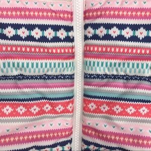 Bonnet Doublé Gymboree Bébé - Motif Fair Isle Souris - 100% Coton - 6-24 Mois - Neuf Avec étiquette